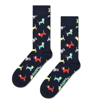 Cashmere men's socks for a luxurious feelHappy Socks Puppy Love Sock