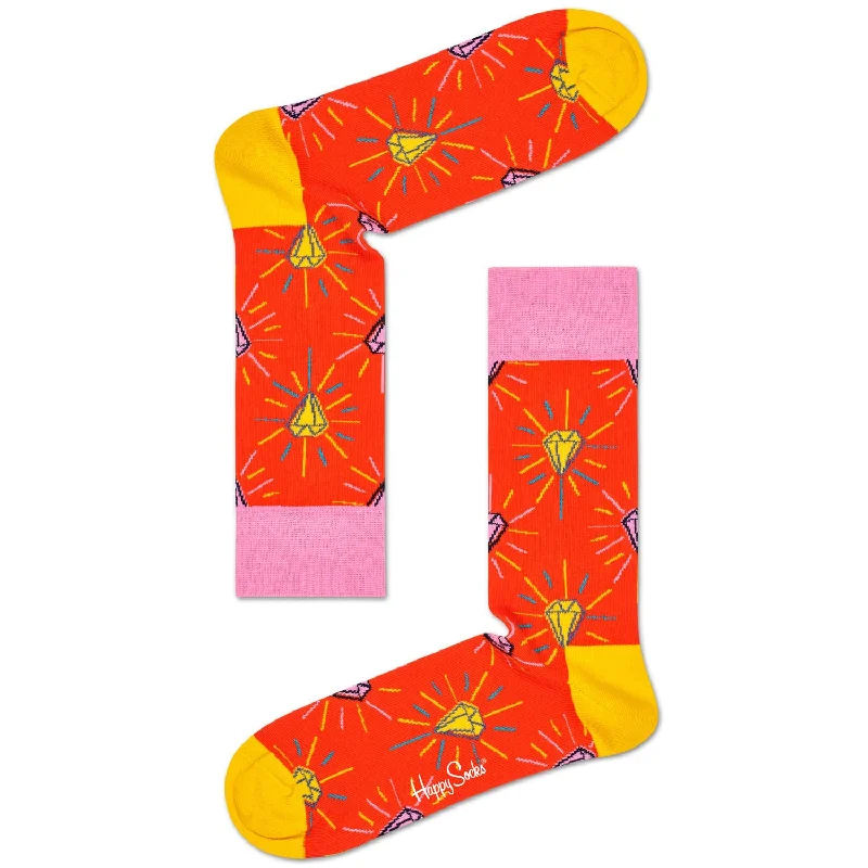 Tag - less men's crew socks to avoid irritationHappy Socks x Pink Panther Men's Crew Socks - Pink, Plunk, Plink