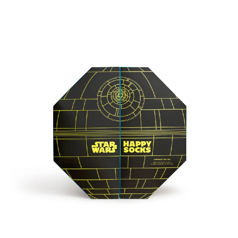 Thermal men's crew socks for cold weatherHappy Socks x Star Wars Men's Death Star Gift Box - 6 Pack Thermal men's crew socks for cold weatherHappy Socks x Star Wars Men's Death Star Gift Box - 6 Pack