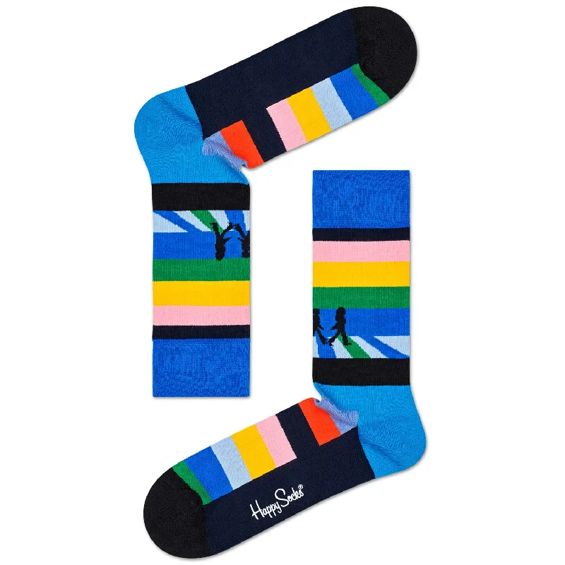Wool men's crew socks for warmth in winterHappy Socks x The Beatles Men's Crew Socks - Legend Crossing Wool men's crew socks for warmth in winterHappy Socks x The Beatles Men's Crew Socks - Legend Crossing