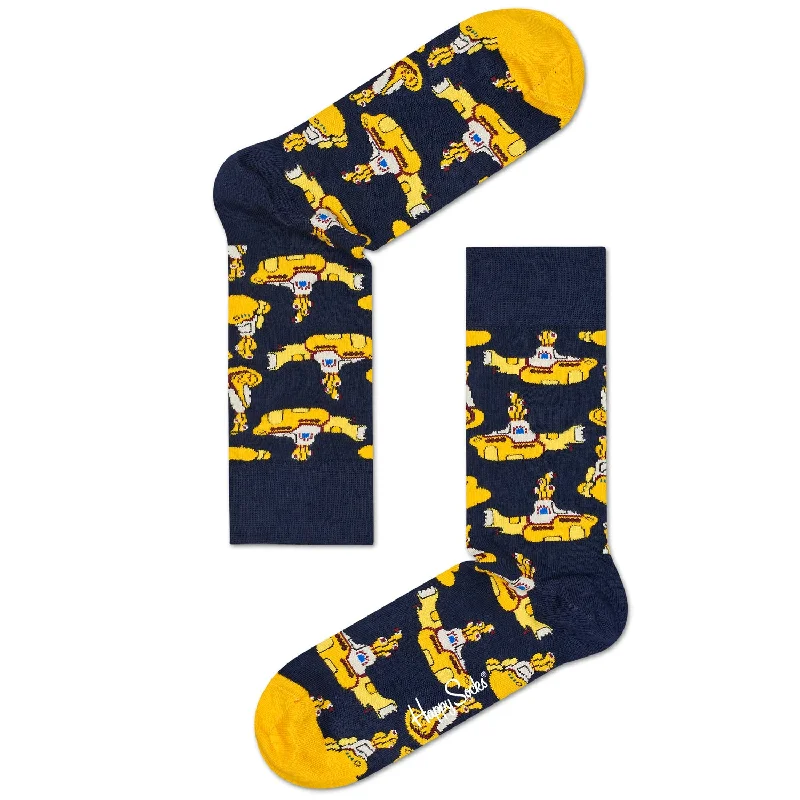 Anti - odor men's crew socks for freshnessHappy Socks x The Beatles Men's Crew Socks - Yellow Submarine Anti - odor men's crew socks for freshnessHappy Socks x The Beatles Men's Crew Socks - Yellow Submarine