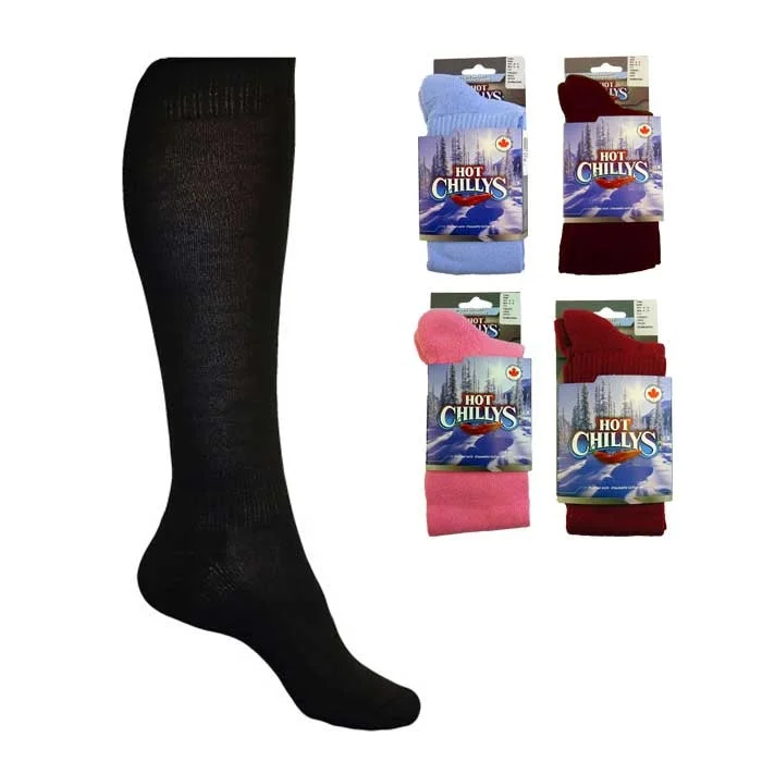 Athletic men's socks with arch supportHot Chillys Youth Cold-Weather Thermal socks