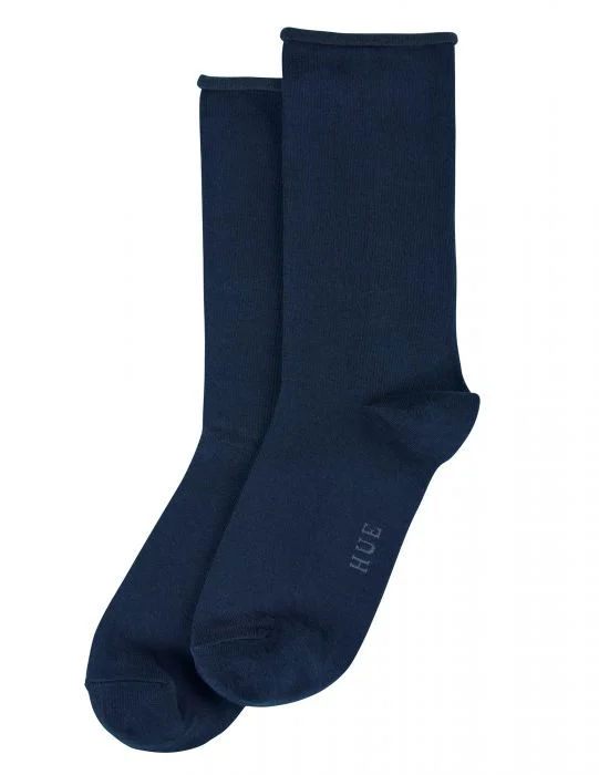 Compression men's socks for reducing swellingHue Jeans Socks - Navy