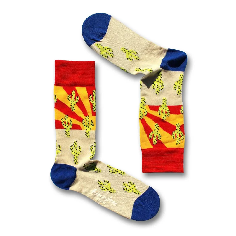 Seamless men's crew socks for a smooth fitHuxley Sock Co. Men's Crew Socks - Arizona (Bamboo Socks)
