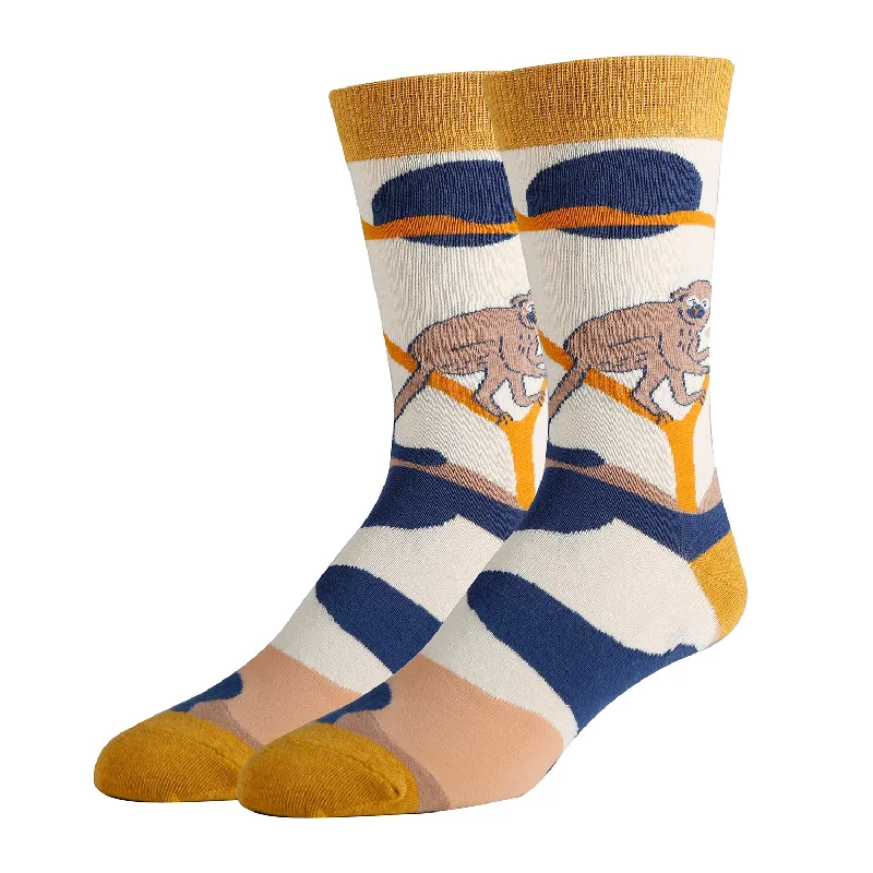 Compression men's crew socks for leg supportIsla Moon - Men's