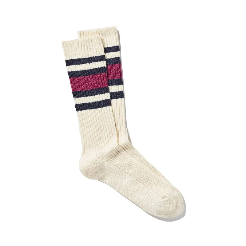 Silk men's socks for a smooth and soft touchJay (Bordeaux)