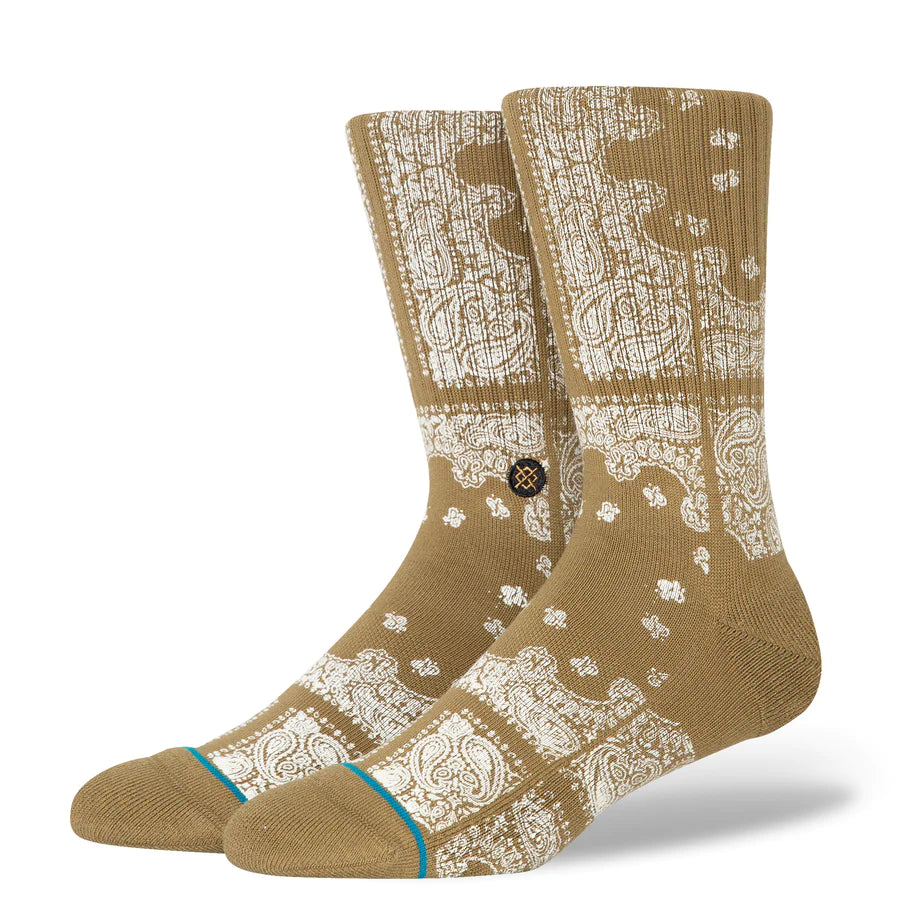 Bamboo men's socks for natural antibacterial propertiesLonesome Town Crew Socks (Green) Bamboo men's socks for natural antibacterial propertiesLonesome Town Crew Socks (Green)