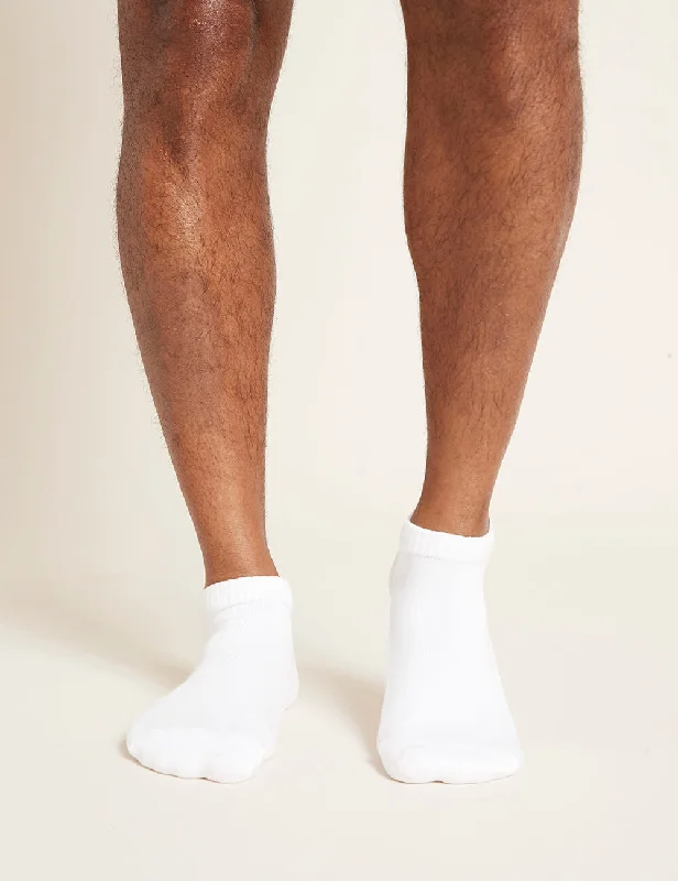 Athletic men's socks with arch supportMen's Cushioned Ankle Socks - White