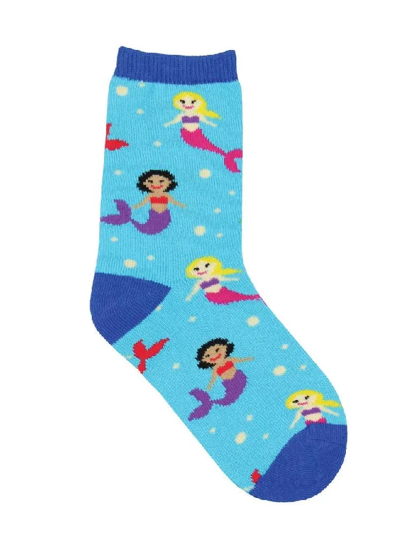 Dressy men's crew socks for formal occasionsMermaid You Look | Toddler Crew