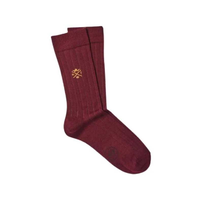 Dress men's socks for business and formal wearMickey (Chianti)