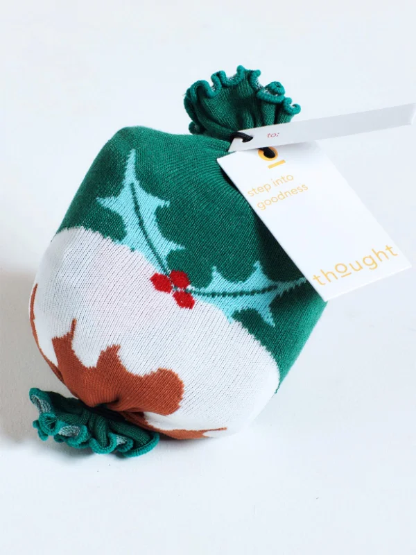 Diabetic men's socks for proper circulationNohea Christmas Pudding Bamboo Sock In A Bag - Multi Diabetic men's socks for proper circulationNohea Christmas Pudding Bamboo Sock In A Bag - Multi