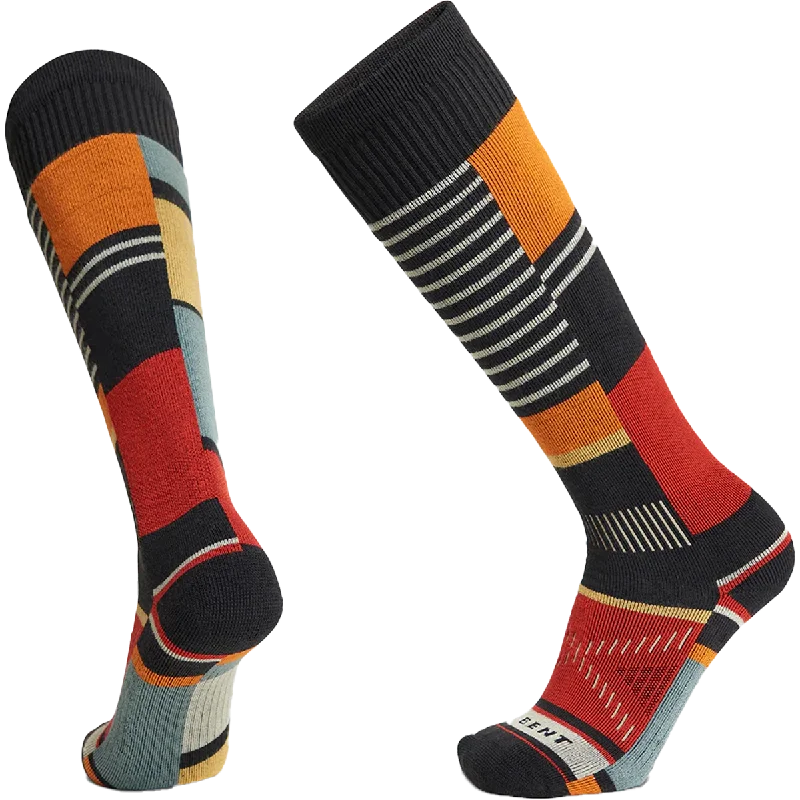 Patterned men's socks with geometric designsOaken Full Cushion Snow Sock