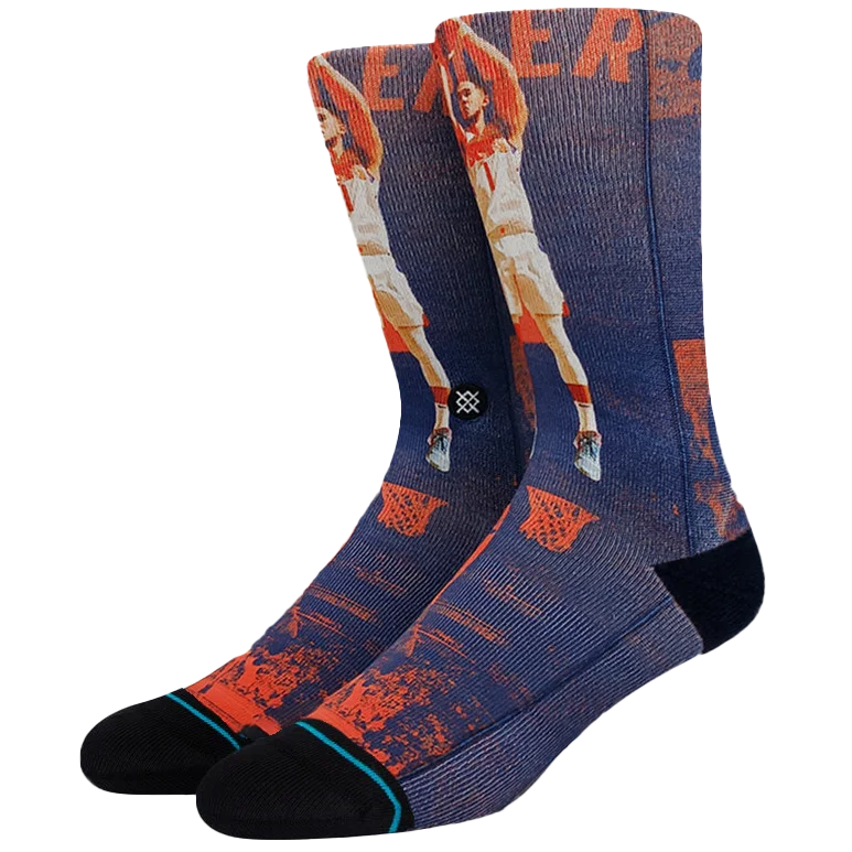 Organic cotton men's crew socks for sensitive skinScratched D Book
