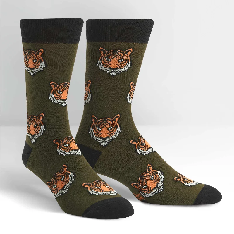 Solid - color men's crew socks in various tonesSock It To Me Men's Crew Socks - Fierce Feet