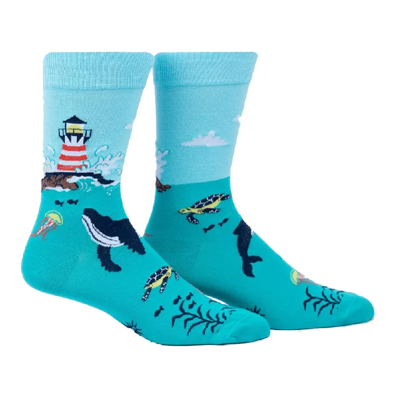 Solid - color men's crew socks in various tonesSock It To Me Men's Crew Socks - Light Up My Life Solid - color men's crew socks in various tonesSock It To Me Men's Crew Socks - Light Up My Life