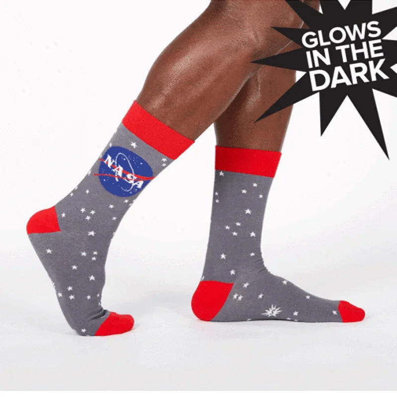 Solid - color men's crew socks in various tonesSock It To Me Men's Crew Socks – NASA Stargazer Solid - color men's crew socks in various tonesSock It To Me Men's Crew Socks – NASA Stargazer