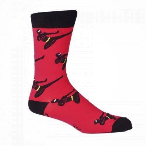Casual men's crew socks for everyday useSock It To Me Men's Crew Socks - Ninja Power Casual men's crew socks for everyday useSock It To Me Men's Crew Socks - Ninja Power