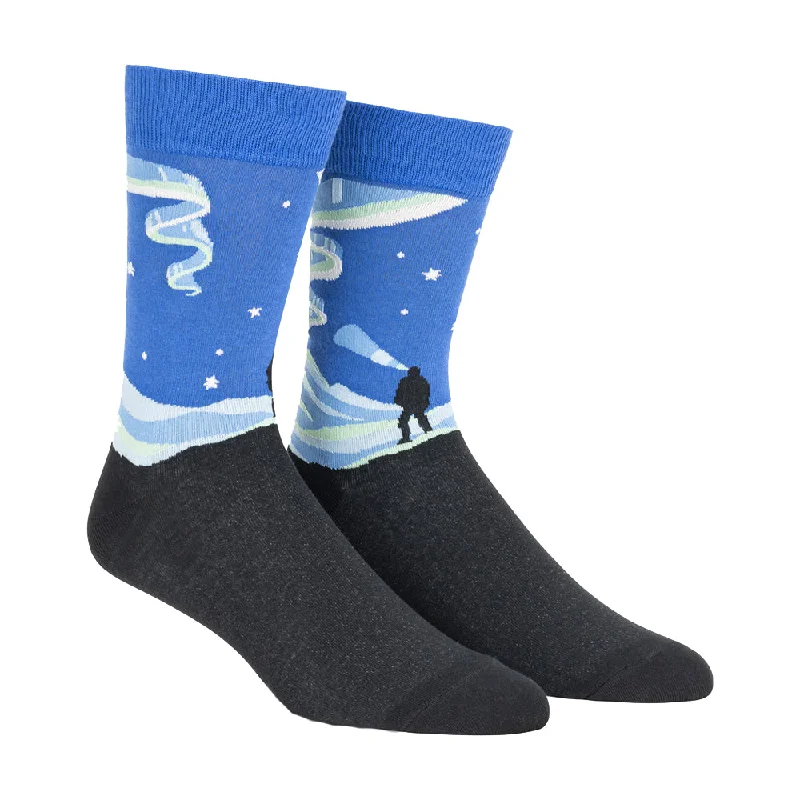 Casual men's crew socks for everyday useSock It To Me Men's Crew Socks - Northern Lights Casual men's crew socks for everyday useSock It To Me Men's Crew Socks - Northern Lights