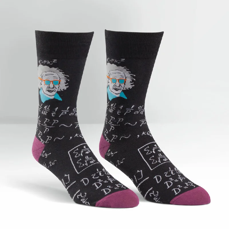 Organic cotton men's crew socks for sensitive skinSock It To Me Men's Crew Socks - Relatively Cool