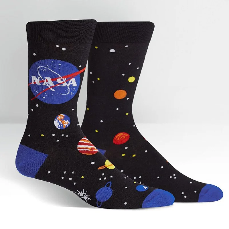 Patterned men's crew socks, like argyle or plaidSock It To Me Men's Crew Socks - Solar System (NASA) Patterned men's crew socks, like argyle or plaidSock It To Me Men's Crew Socks - Solar System (NASA)
