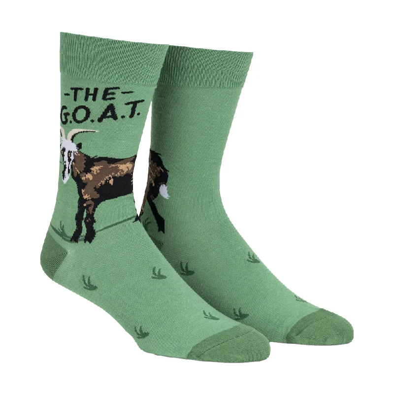 Elastic - top men's crew socks for a secure holdSock It To Me Men's Crew Socks - The GOAT Elastic - top men's crew socks for a secure holdSock It To Me Men's Crew Socks - The GOAT