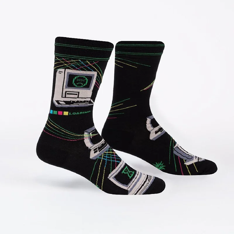 Solid - color men's crew socks in various tonesSock It To Me Men's Crew Socks - CTRL, ALT, DELETE Solid - color men's crew socks in various tonesSock It To Me Men's Crew Socks - CTRL, ALT, DELETE