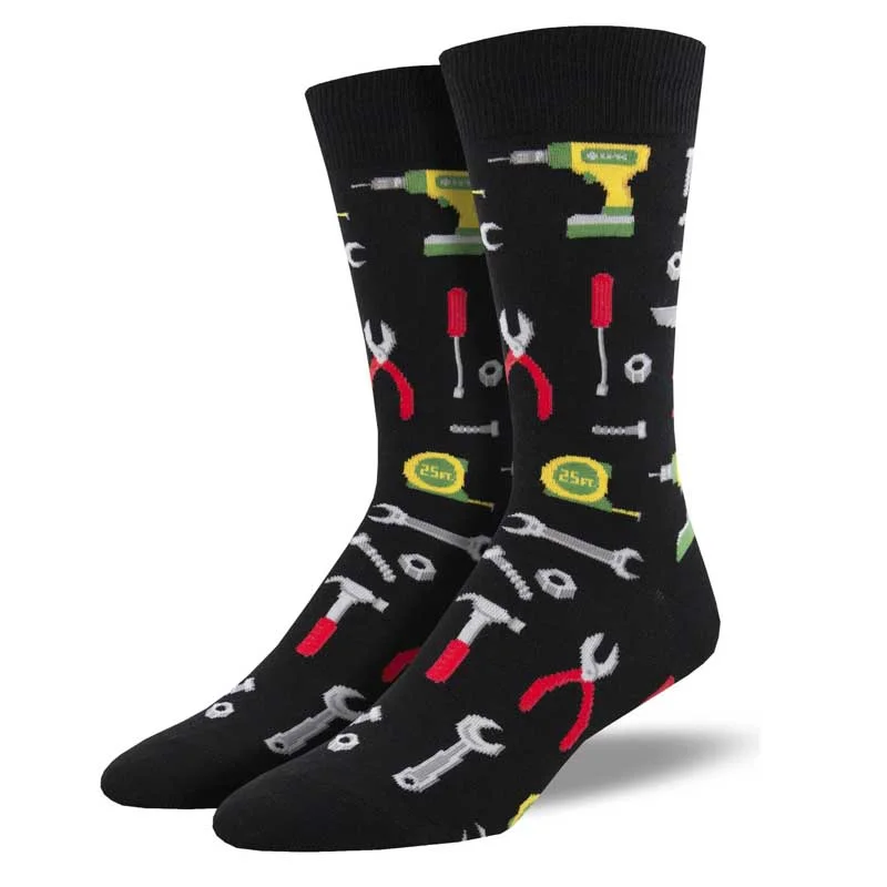 Athletic men's socks with arch supportAll Fixed Men's printed socks