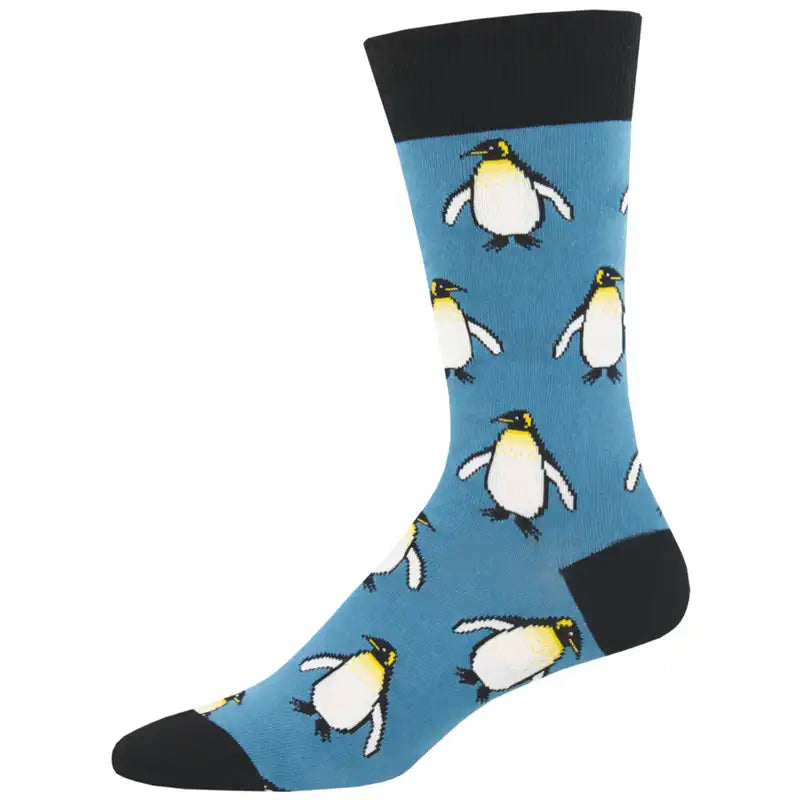 Ankle men's socks for a low - profile look'The Coolest Emperor' Men's printed socks