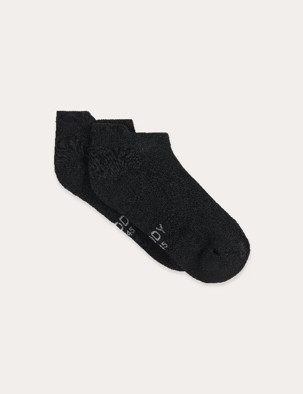 Diabetic men's socks for proper circulationSport Ankle Socks - Black