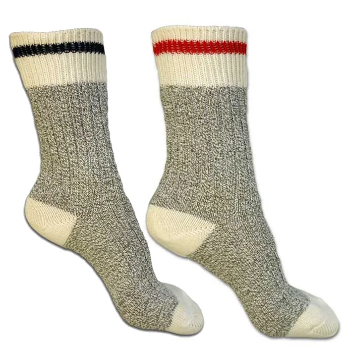 Silk men's socks for a smooth and soft touchStone Peak Cotton Camp Sock 2 pack