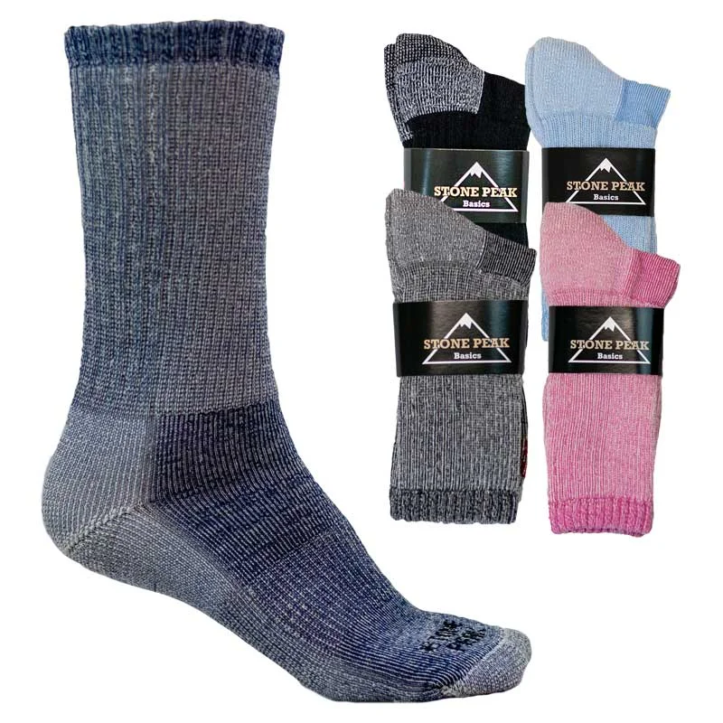 Dress men's socks for business and formal wearStone Peak Merino Wool Hiking Sock