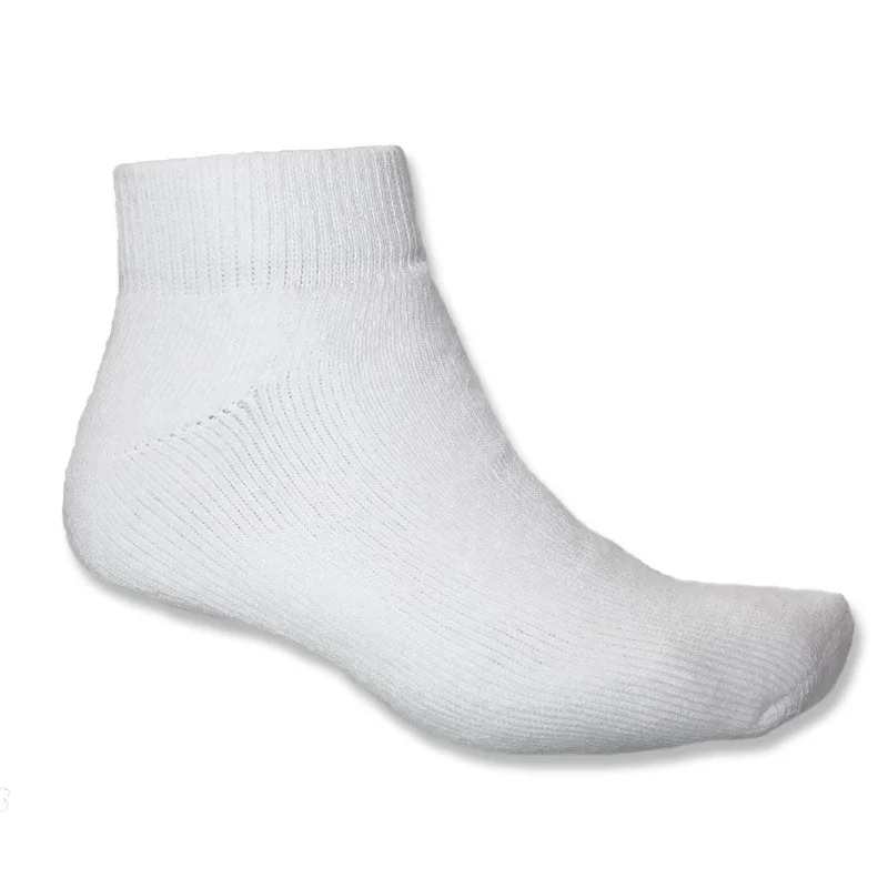 Merino wool men's socks for warmth and breathabilityStone Peak Short Sport Socks - White 3pk