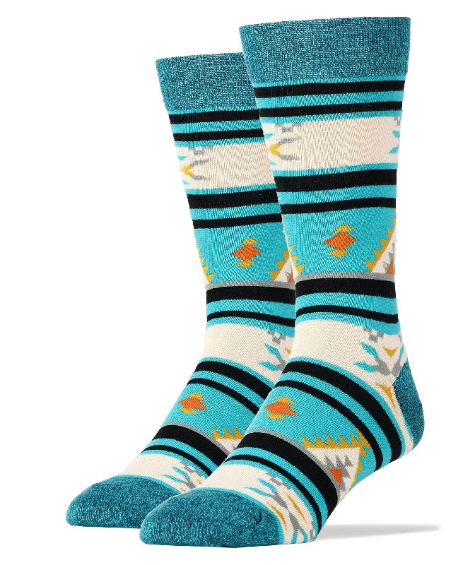 Cotton men's crew socks for everyday comfortSugarloaf Path