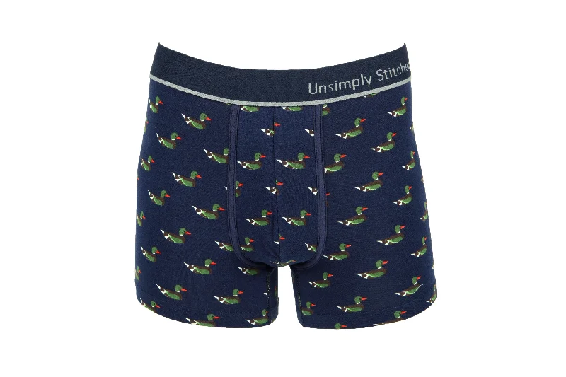 Men's trunks with a contoured pouch designMALLARD BOXER TRUNK