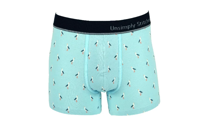 Breathable men's trunks for all - day wearSEAGULL BOXER TRUNK