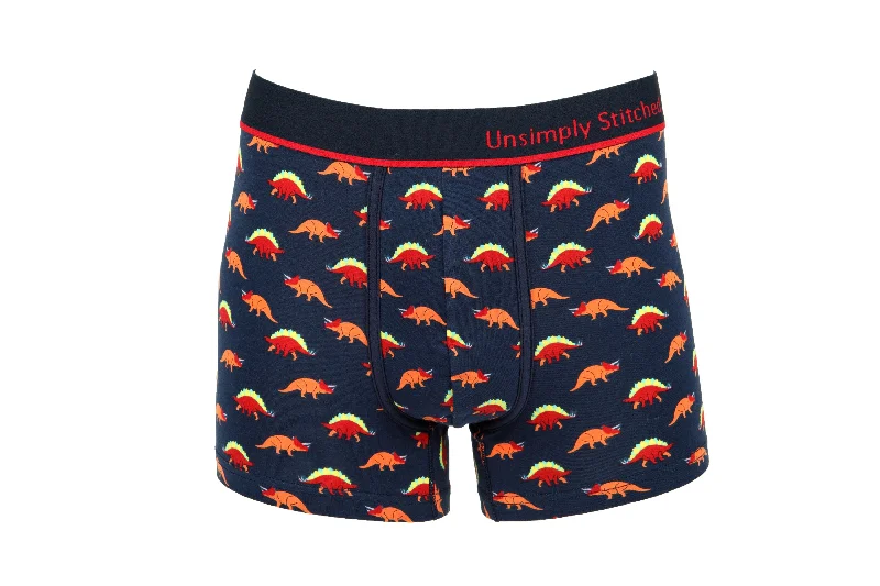 Slim - cut men's trunks for a modern styleDINOSAURS BOXER TRUNK
