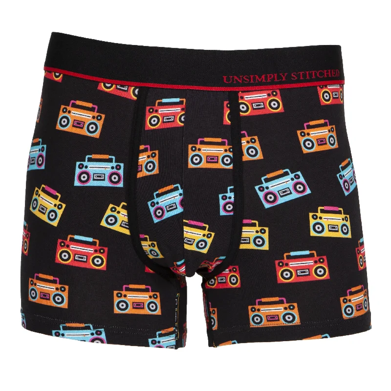 Tag - less men's trunks for irritation - free comfortBoom Boxes Boxer Trunk