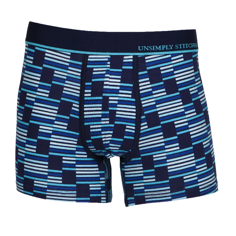 Stretch - lycra men's trunks for flexibilityNo Signal Boxer Trunk