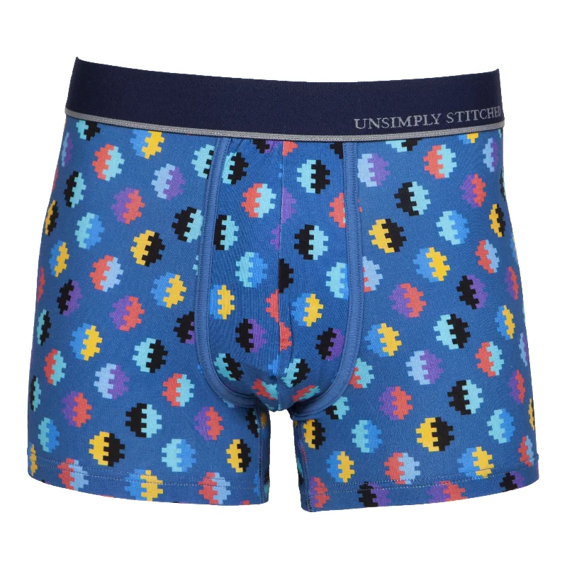 Men's trunks with a wide elastic waistbandDigital Dot Boxer Trunk
