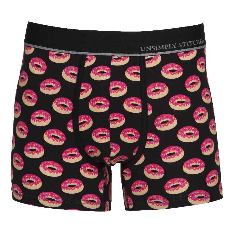 Moisture - wicking men's trunks for active useDoughnut Boxer Trunk
