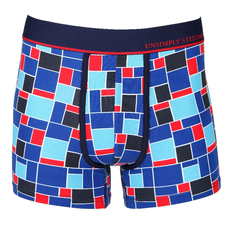 Solid - color men's trunks in various shadesCentury Tile Boxer Trunk