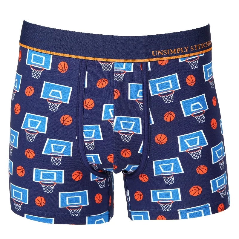 Mesh - back men's trunks for ventilationGot Hoops Boxer Trunk