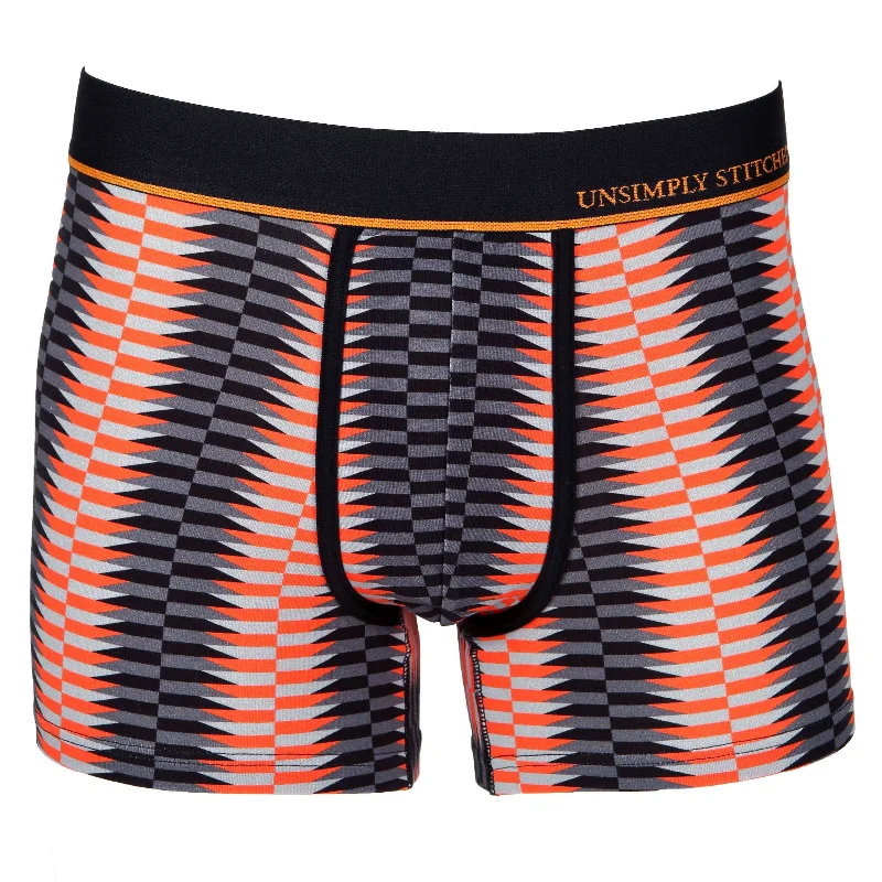 Patterned men's trunks, like camo or dotsBuzzer Boxer Trunk