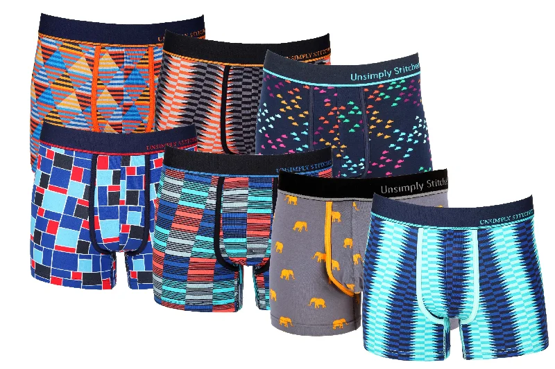 Soft - touch men's trunks for a gentle feelBOXER Trunk 7 PACK