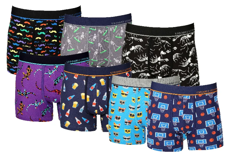Tag - less men's trunks for irritation - free comfortBOXER Trunk 7 PACK