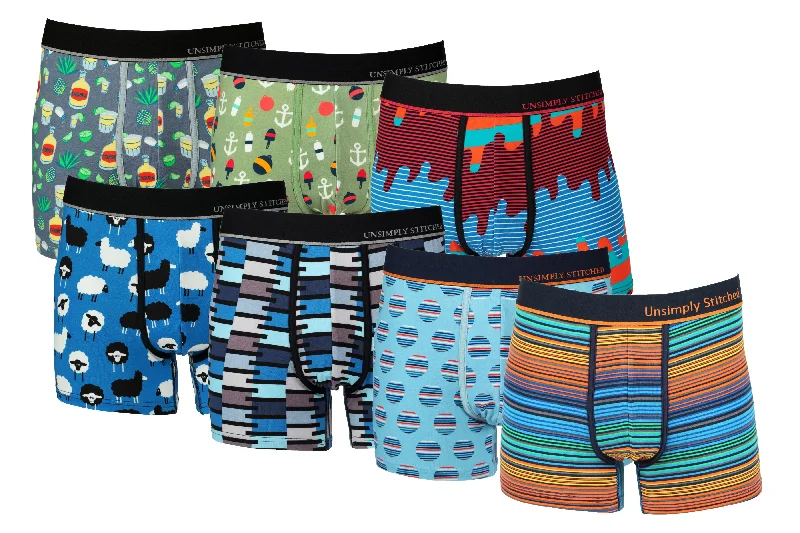 Soft - touch men's trunks for a gentle feelBOXER TRUNK 7 PACK