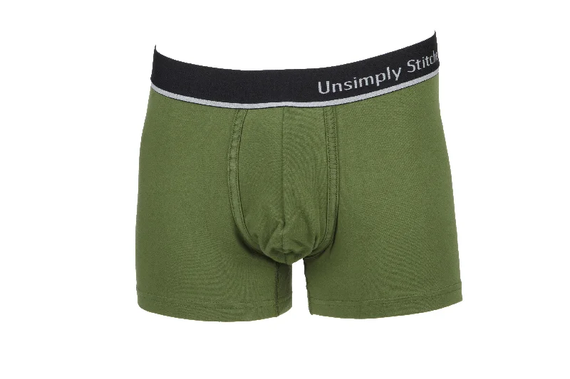 Moisture - wicking men's trunks for active useSolid Boxer Trunk