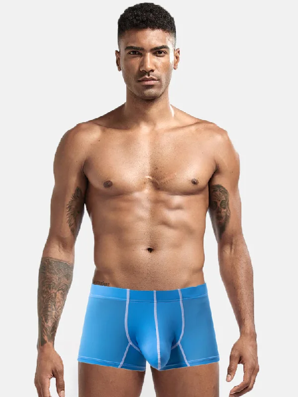 Men's trunks with a wide elastic waistband3 Pack Men's Large Pouch Contrast Binding Trunks Men's trunks with a wide elastic waistband3 Pack Men's Large Pouch Contrast Binding Trunks