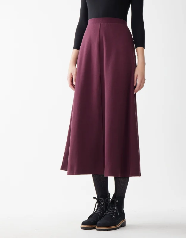 Elastic - banded men's thongs for a secure fit34" Ponte Center Seamed Skirt Burgundy Elastic - banded men's thongs for a secure fit34" Ponte Center Seamed Skirt Burgundy