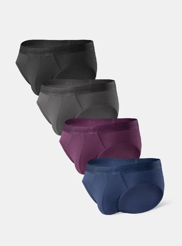Performance men's briefs for athletes4 Packs Micro Modal Ultra Soft Briefs